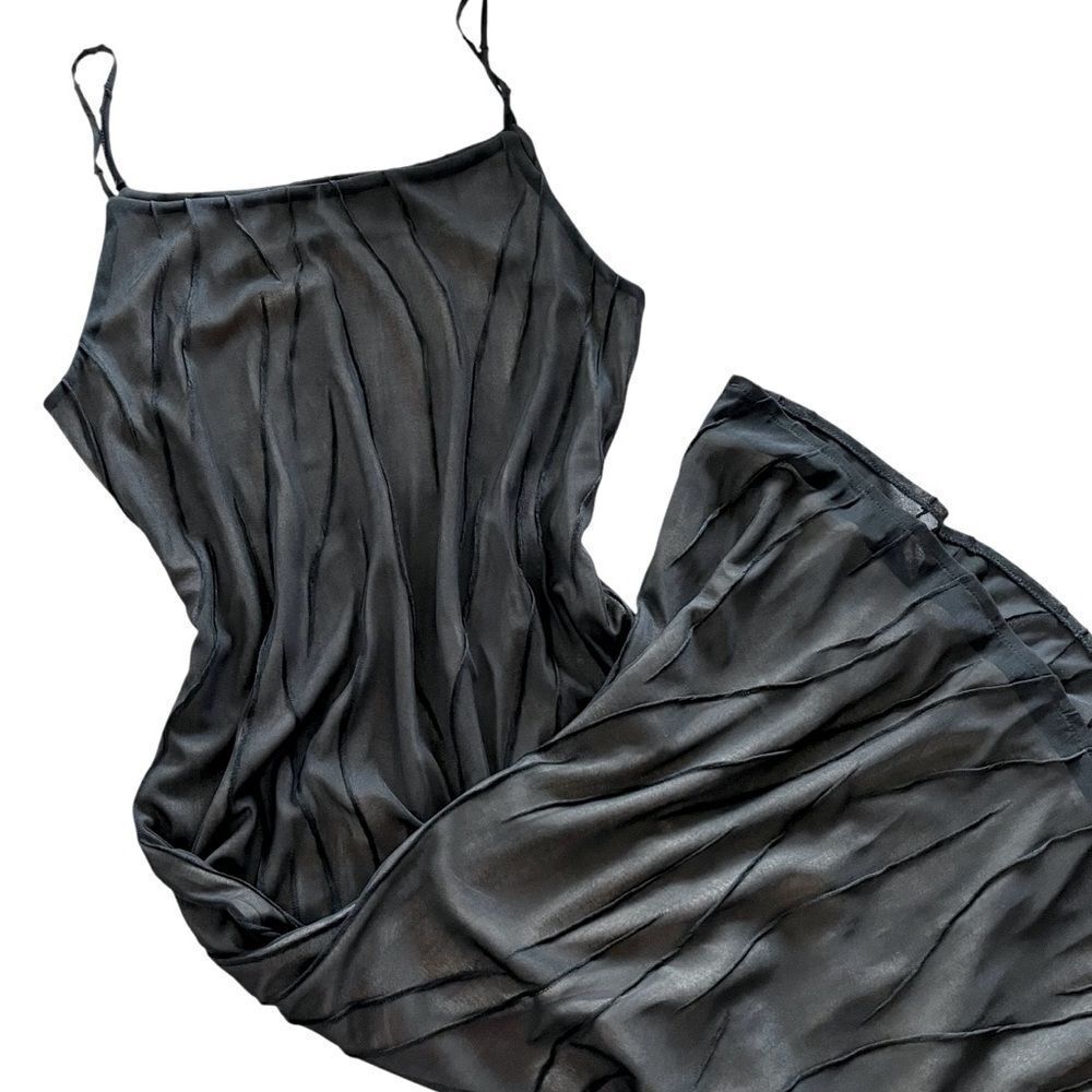 Vintage 90’s Toy Girl Black Sleeveless Slip Dress